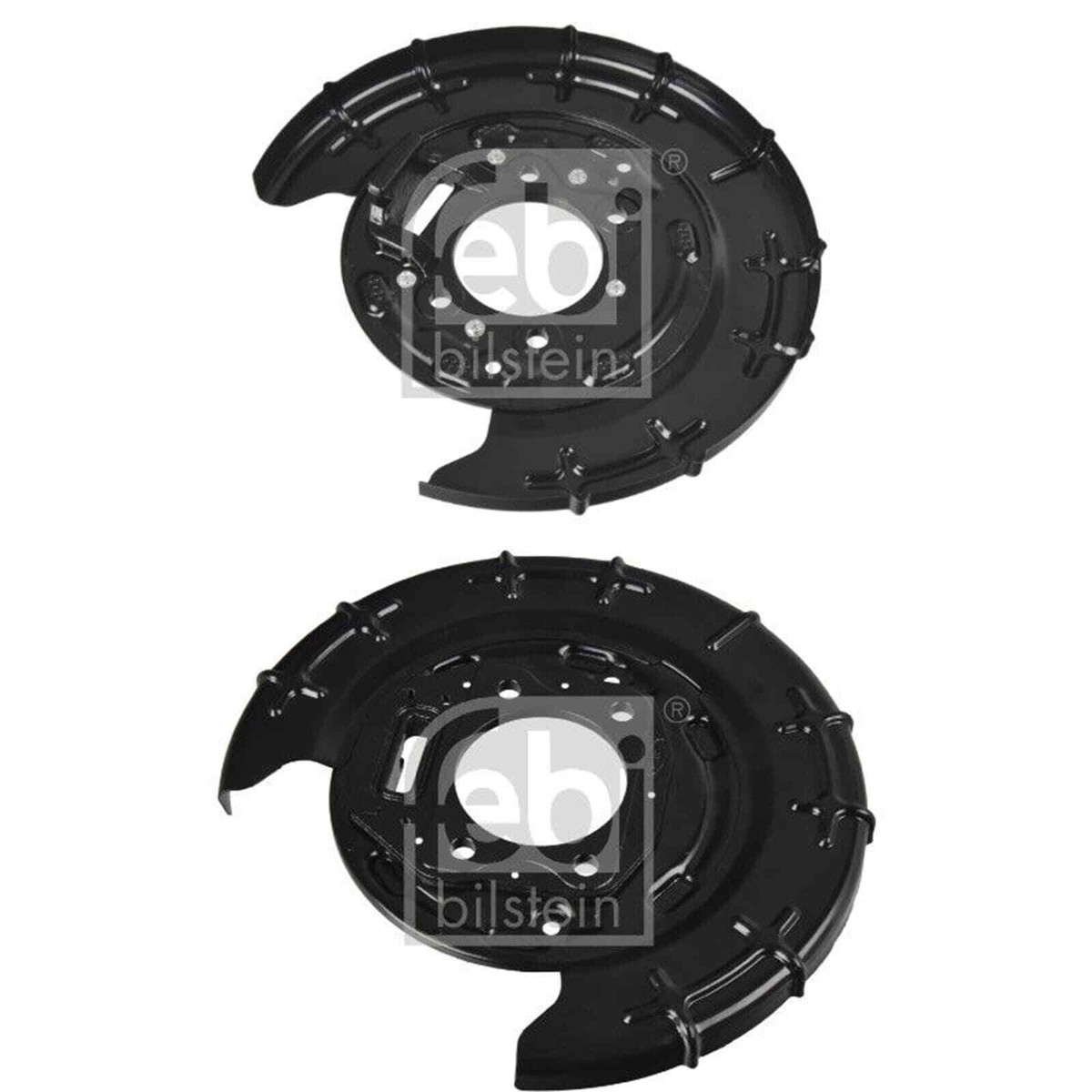 2X FEBI SPRITZBLECHE BREMSSCHEIBEN HINTEN PASSEND FÜR HYUNDAI I30  