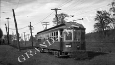 ORIGINAL 1941 THE SCHENECTADY RAILWAY CO. TROLLEY NEGATIVE #561 SUB STATION NY