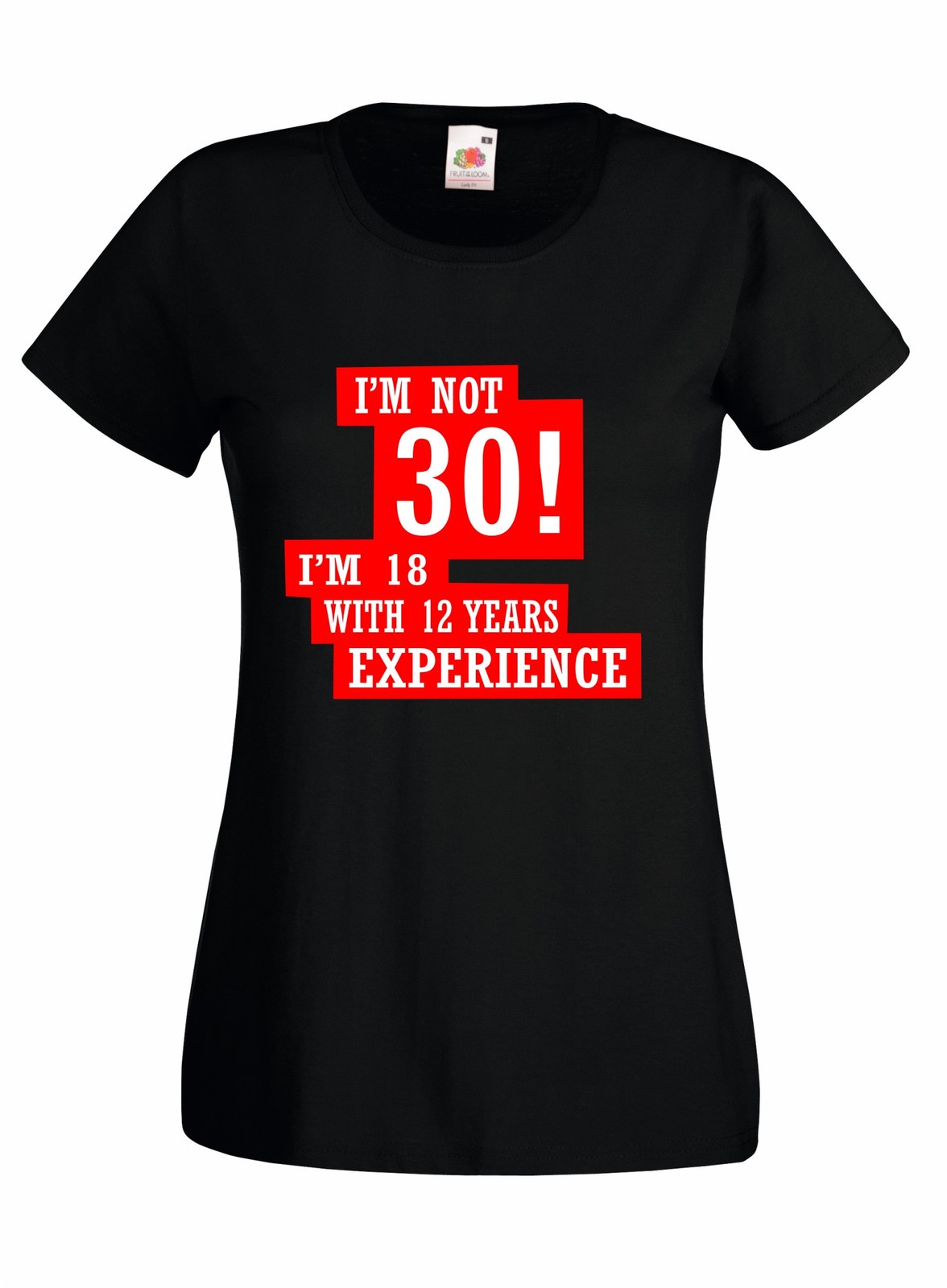 Suéter Mujer J852 Sin Yo 30 Años Ma 18 Y 12 Experiencia Camisa Regalo Cumpleaños