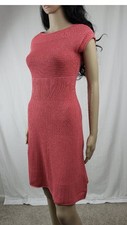 Ralph Lauren Coral Colored Crocheted Dress~NWT