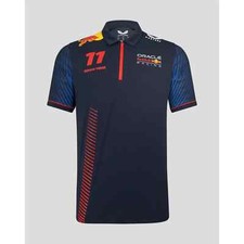 Red Bull Racing F1 Men's Sergio "Checo" Perez Team Polo Shirt Navy