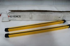 28" Keyence GL-R71F Finger Safety Curtain Main Unit Transmitter & Receiver Set