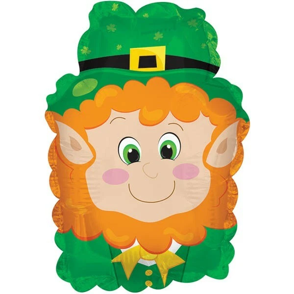 ST PATRICK'S DAY MINI SHAPE LEPRECHAUN FOIL BALLOON IRISH PARTY DECORATION 23CM - Изображение 3 из 3