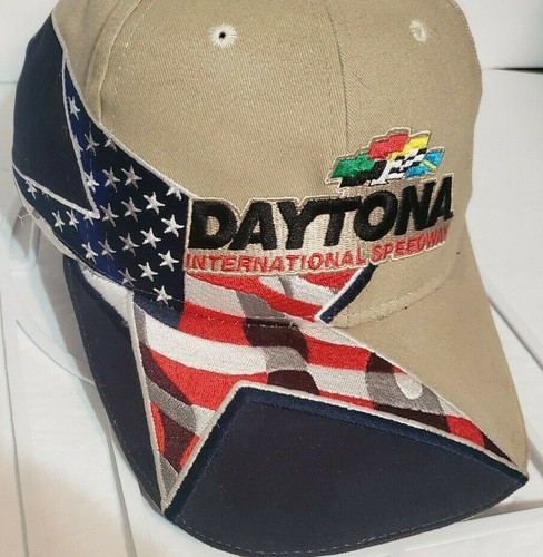 Daytona International Speedway Hat Adjustable One Sz Cap ISC Embroidered Cotton