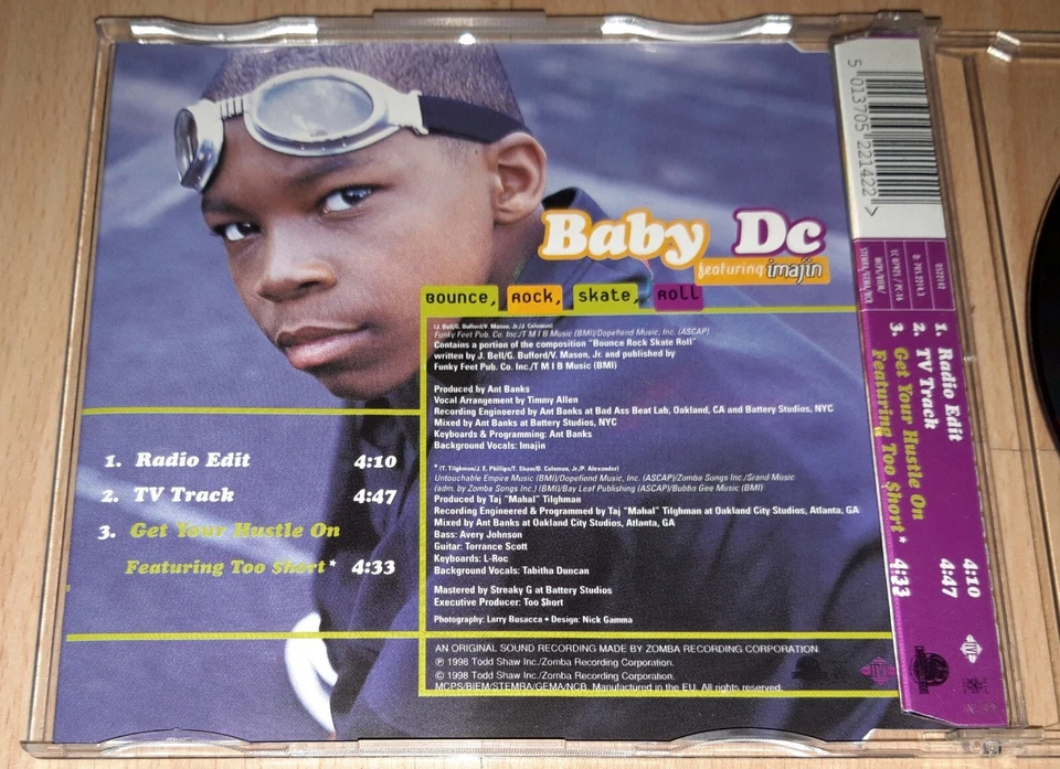 2 CD Single RAP Hip Hop BABY DC - Bounce, Rock, Skate, Roll / LIL BOW WOW Puppy❤ - Bild 4 von 4