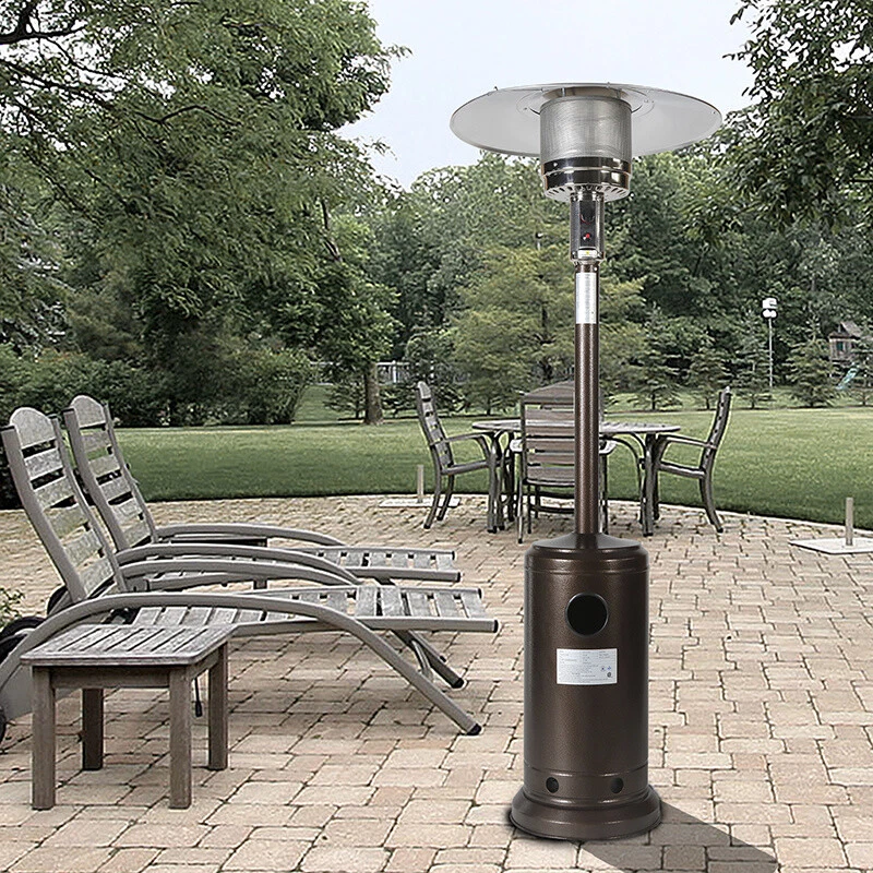 46000BTU Propane Patio Heater Hammered Bronze | eBay