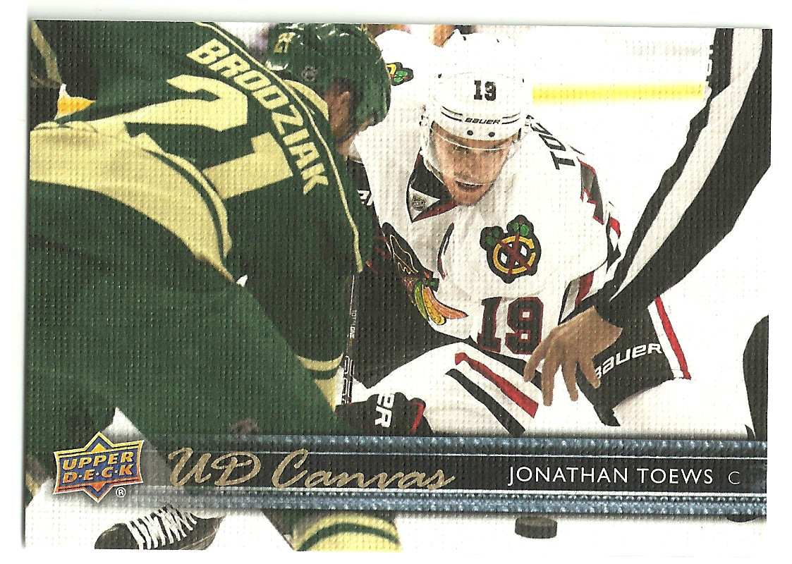 2014-15 Upper Deck Canvas Jonathan Toews