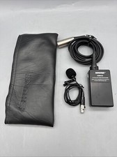 Shure SM83 Omnidirectional Lavalier Wired Microphone Audio Cable Unit- Tested