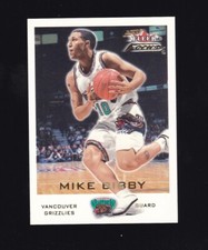 2000-01 Fleer Focus Mike Bibby #90 Vancouver Grizzlies
