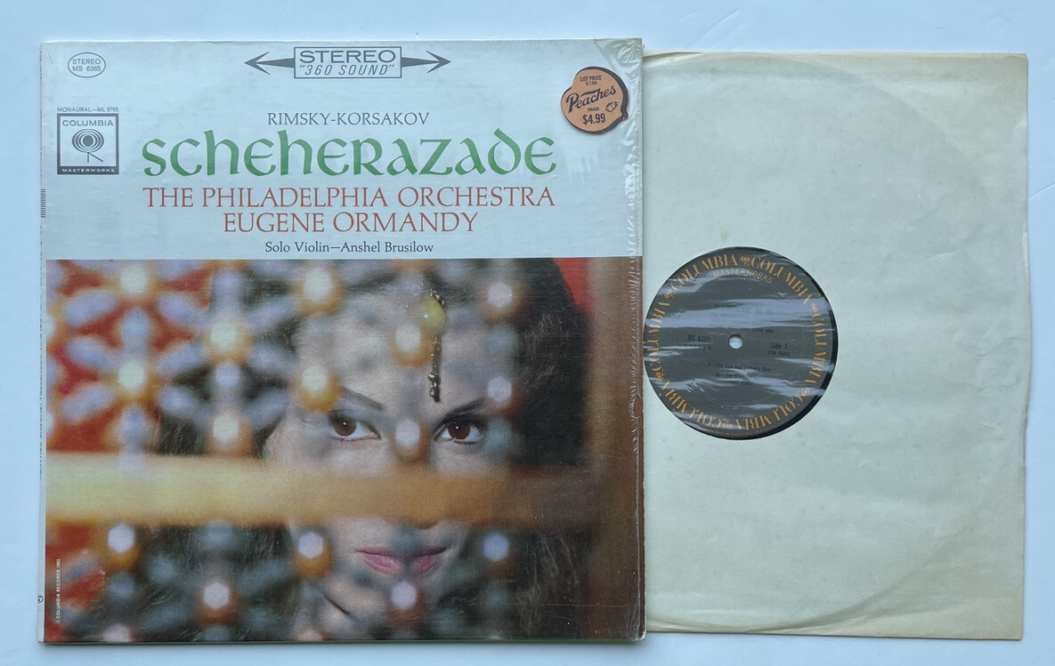 RIMSKY-KORSAKOV - SCHEHERAZADE LP, Ormandy, Philadelphia, COLUMBIA