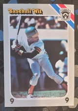 1990 Baseball Wit Baseball Rickey Henderson #37 - Oddball Issue - 10+ Ship FREE!