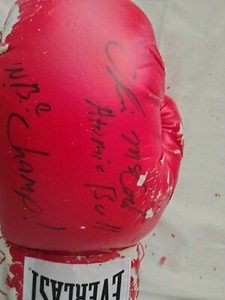 Oliver McCall Autographed Glove