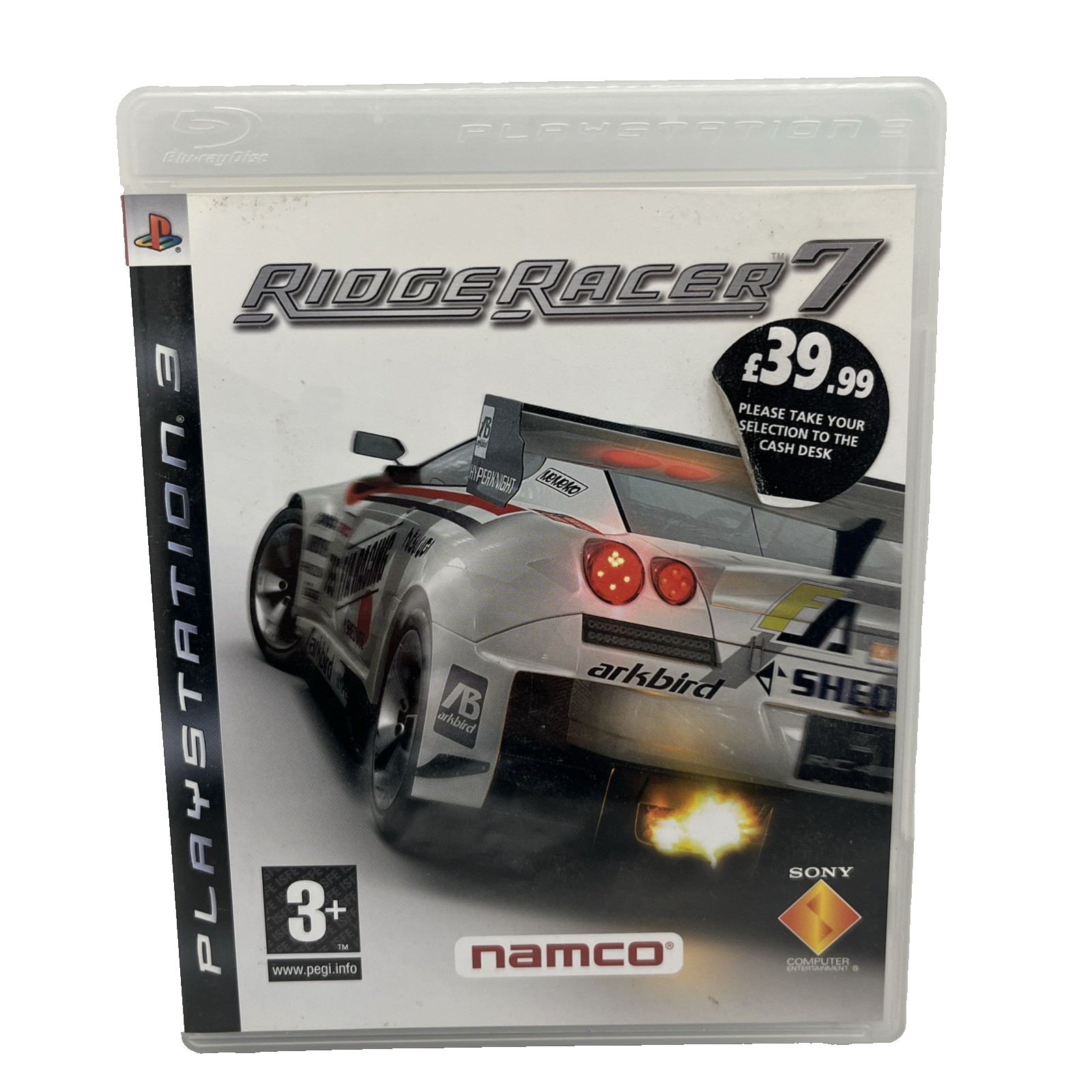RIDGE RACER 7 PlayStation 3 Game PS3 no manual