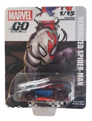MARVEL GO Collection Venomized Spider-Man Diecast Car 1/15 Wave 2 NEW ...