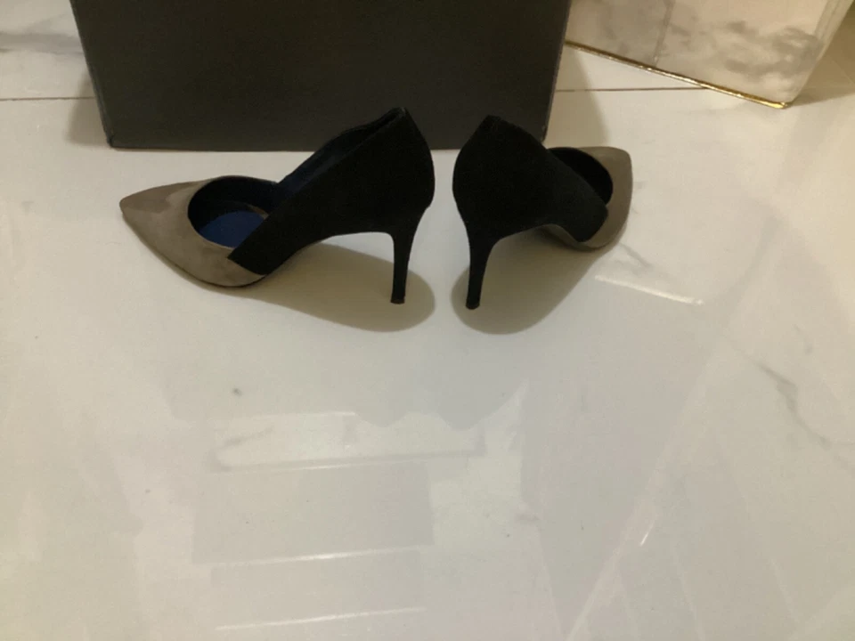 波利尼绒面革高跟鞋 7.5 码 — 第 4/4 张图片