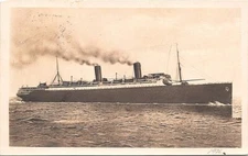 RPPC Steamship "Columbus" Bremen 1926