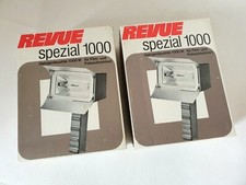 2 x REVUE spezial 1000 FOTOLEUCHTEN - vintage in OVP