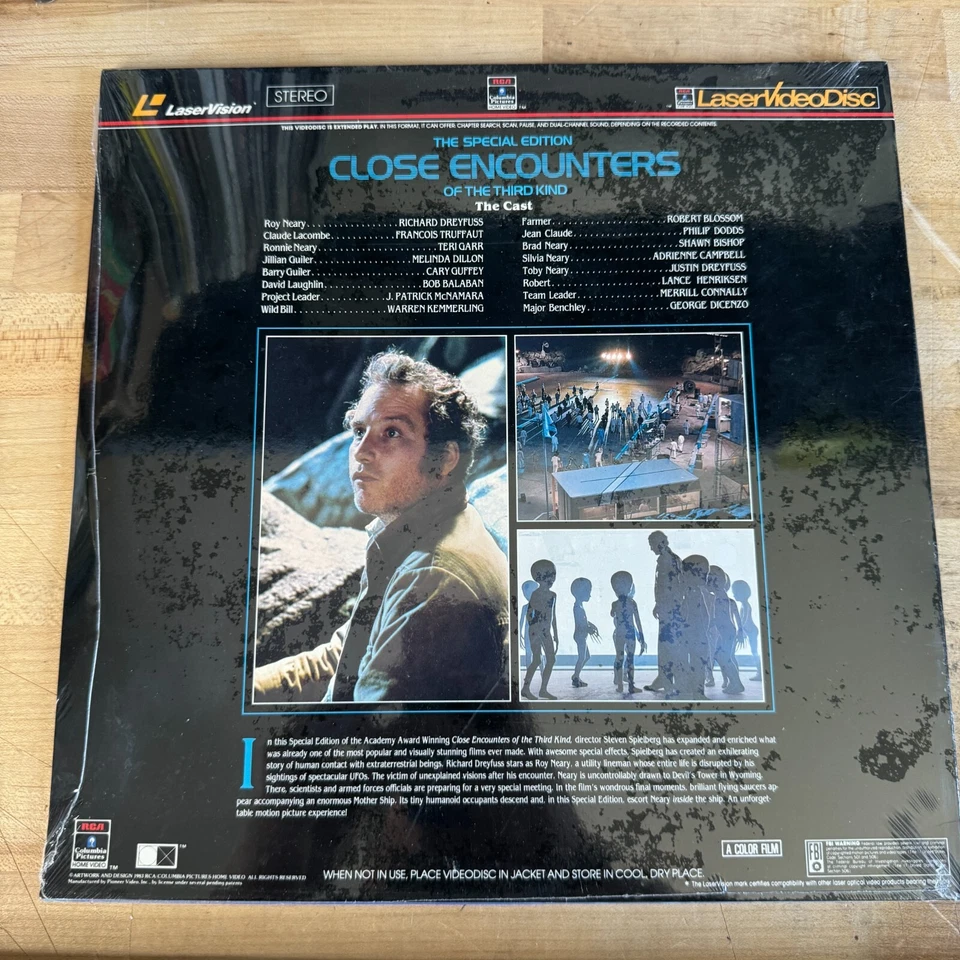 Close Encounters of the Third Kind NEW SEALED Special Edition Factory 1981 Rare - Image 2 of 2