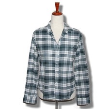 Frank & Eileen sz XS "Barry" Shirt Green White Check Flannel Button Up Shirt