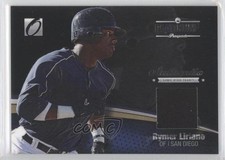 2012 Onyx Platinum Prospects Game-Used Materials 7/100 Rymer Liriano #PPGU11 0o9