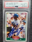 1989 SCORE TRADED KEN GRIFFEY JR. MINT 10 AUTO 10