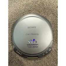 Vintage Sony Walkman CD Player ESP MAX Portable CD Player D E226CK Silver works