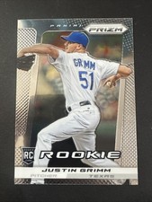 2013 Panini Prizm #231 Justin Grimm Texas Rangers RC Baseball Rookie Card ⚾️⚾️⚾️. rookie card picture