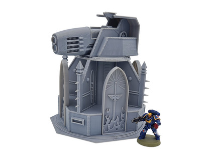 Riesen Plasma Turm - Geländeszenerie kompatibel mit 40k Kill Team Necromunda