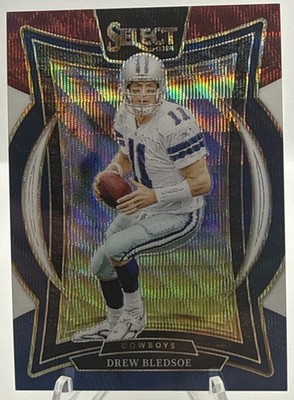 2024 Panini Select - Concourse Drew Bledsoe #53 Tri-Color Prizm /299