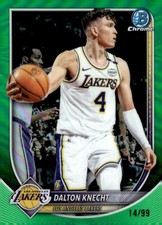 2025-26 Bowman Chrome Purple Reptilian Dalton Knecht /199 Lakers #BCV-194