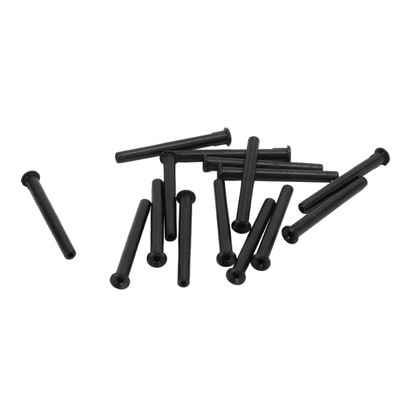 (3.6x35mm Single Wire Hole) 15pcs/set Tennis Racket Wire Protection Tube Lan DON