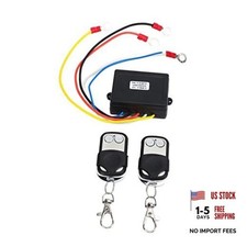 Winch Remote Control Kit for Truck ATV SUV 12/24V Winch Switch with Two