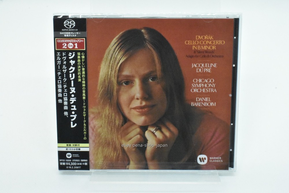 JACQUELINE DU PRE-DVORA : CELLO CONCERTO ETC. ELGA : CELLO...-JAPAN SACD