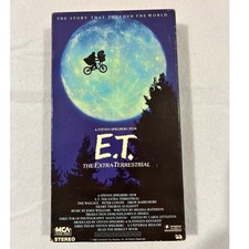 ET Extra-Terrestrial VHS 1988 MCA Home Video Green Tape Steven Spielberg Film
