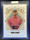2025 Upper Deck Goodwin Champions Tiger Woods Memorabilia Relic #M-TW