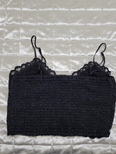 EXPRESS Black Floral Lace Camisole Cami Top S...