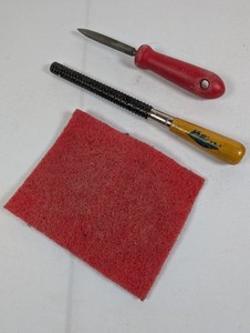 Master Scraping & Bevel Knife For Bowling Ball Finger And Thumb Hole Pad 3 Pcs