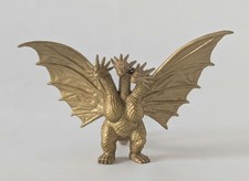 King Ghidorah Soft Vinyl Figure Gold Collectible No Box Used