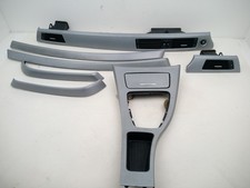 BMW 3 SERIES E90 E91 M SPORT DASHBOARD TRIM KIT SET ALUMINIUM SNAKE SKIN