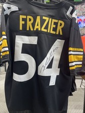 Zach Frazier Signed Black Pittsburgh Steelers Custom Jersey JSA 089 (L)