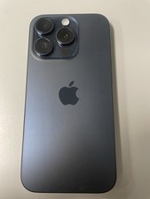 iPhone 15 Pro Back Housing Replacement with Small Parts OEM - Blue - Grade A