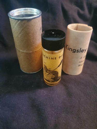 Kingsley Machine Oil With Original Packaging