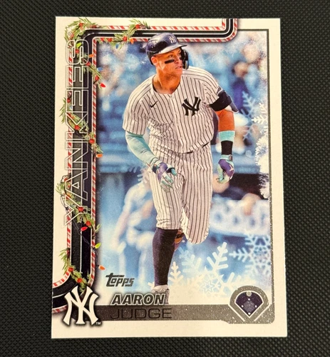 2025 Topps Holiday Aaron Judge #H161 - Base Card - New York Yankees - NM/M