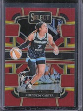 2024 Panini Select WNBA #29 Chennedy Carter Prizms Red #/149