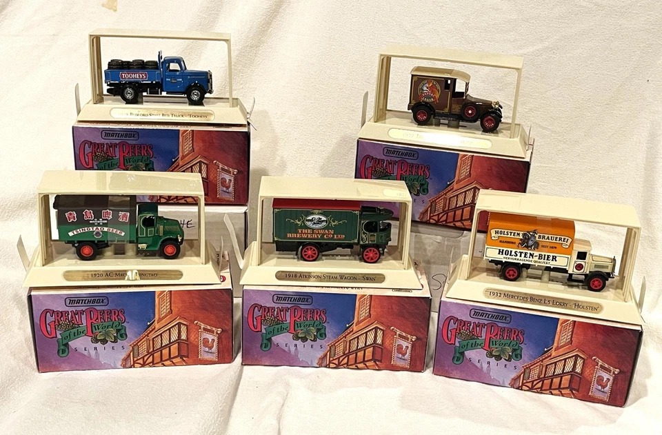 Лот из ПЯТИ Спичечных коробок Моделей Вчерашнего Великого Пива Мировой Коллекции - Изображение 3 из 4