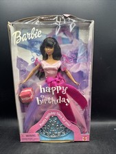 Barbie Happy Birthday Doll With Tiara 2001 Mattel 54220 NEW