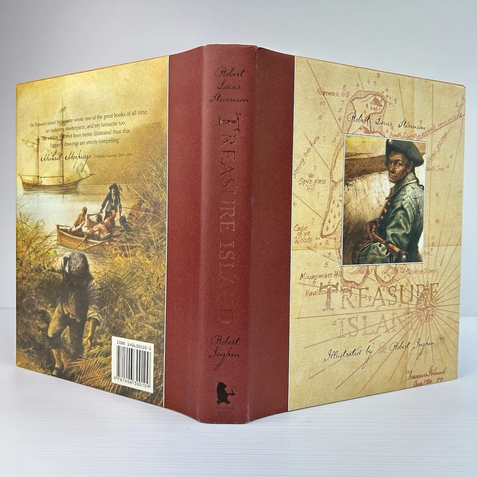 Treasure Island by Robert Louis Stevenson, Robert Ingpen illustrations 2005 H/C - image 4 of 4