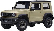 AUTOart 1/18 Suzuki Jimny Sierra JB74 Ivory Metallic/Black-Roof Model Car 78510