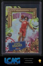2024-25 Finest #S-23 Zaccharie Risacher Showstoppers Refractors Die Cut #/74 X4R
