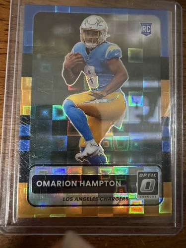 2025 Donruss Optic Omarion Hampton Black Pandora (RAW)